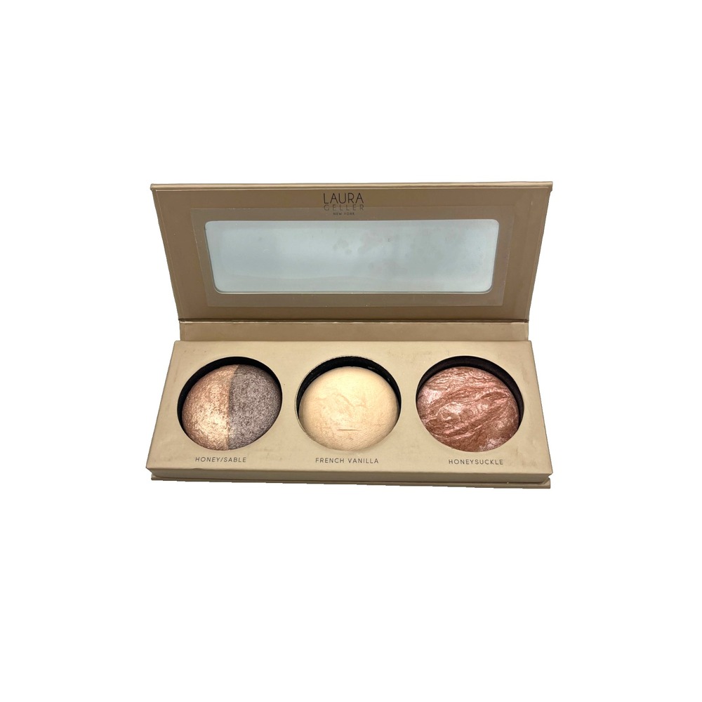Laura‎ Geller Get Ready-n-Go Eyes Face Cheeks Honey French Vanilla Honey Suckle